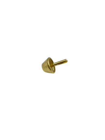 15mm Gold Metal Cone Bottom Stud/Feet For Bags, Purses, Briefcases