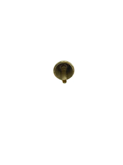 15mm Gold Metal Cone Bottom Stud/Feet For Bags, Purses, Briefcases