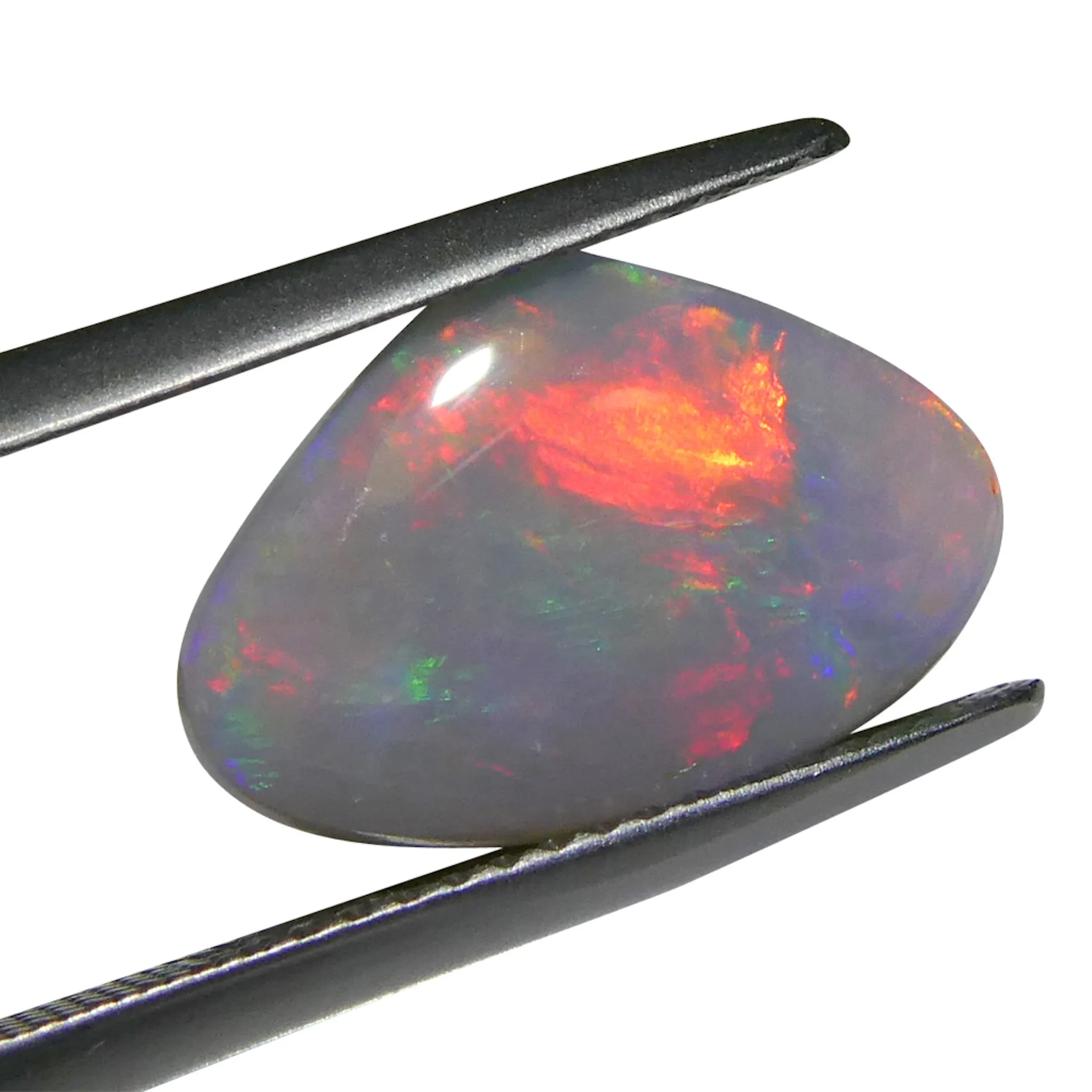 2.92ct Freeform Cabochon Gray Opal from Australia