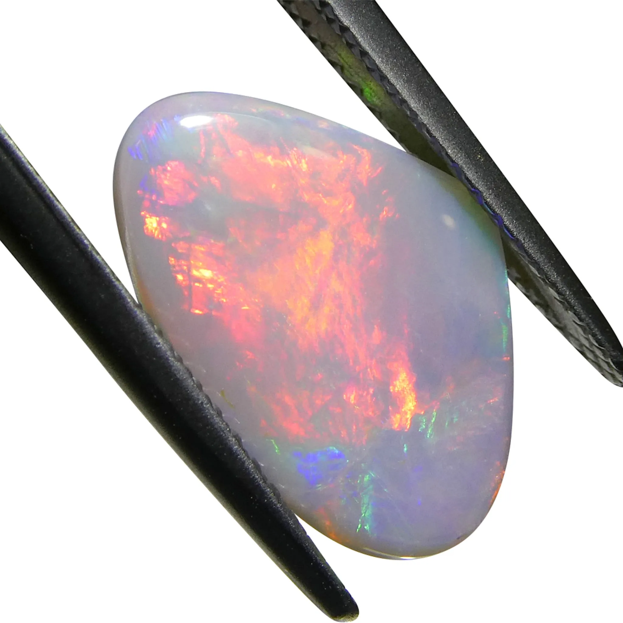2.92ct Freeform Cabochon Gray Opal from Australia
