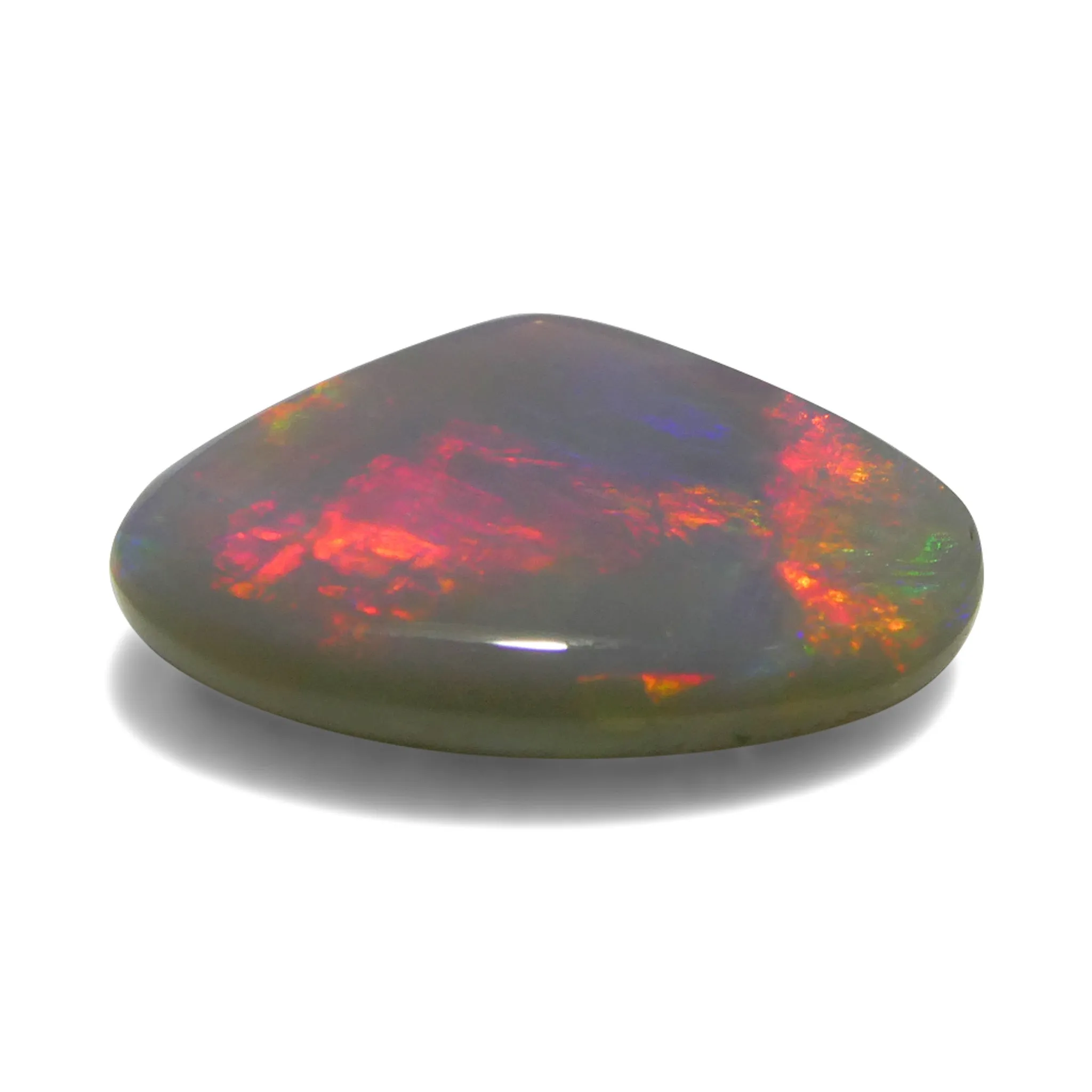 2.92ct Freeform Cabochon Gray Opal from Australia