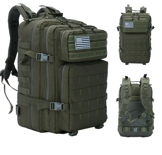 45L Outdoor Military Camouflage Backpack