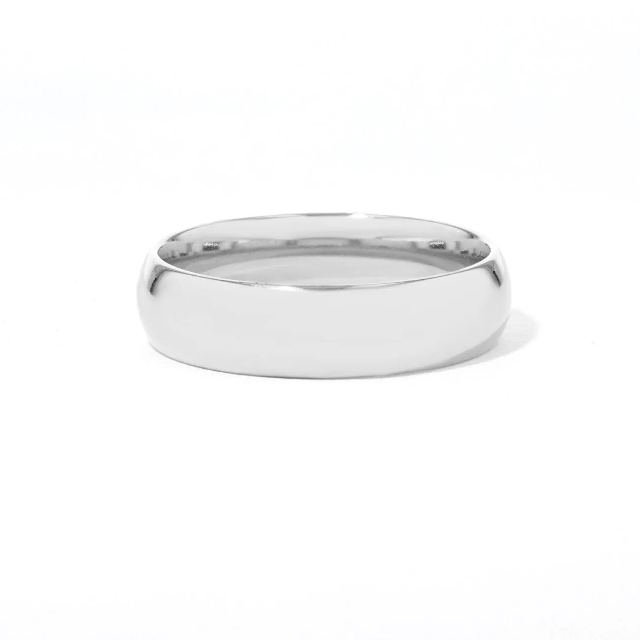 6.0mm Comfort Fit High Polish Band