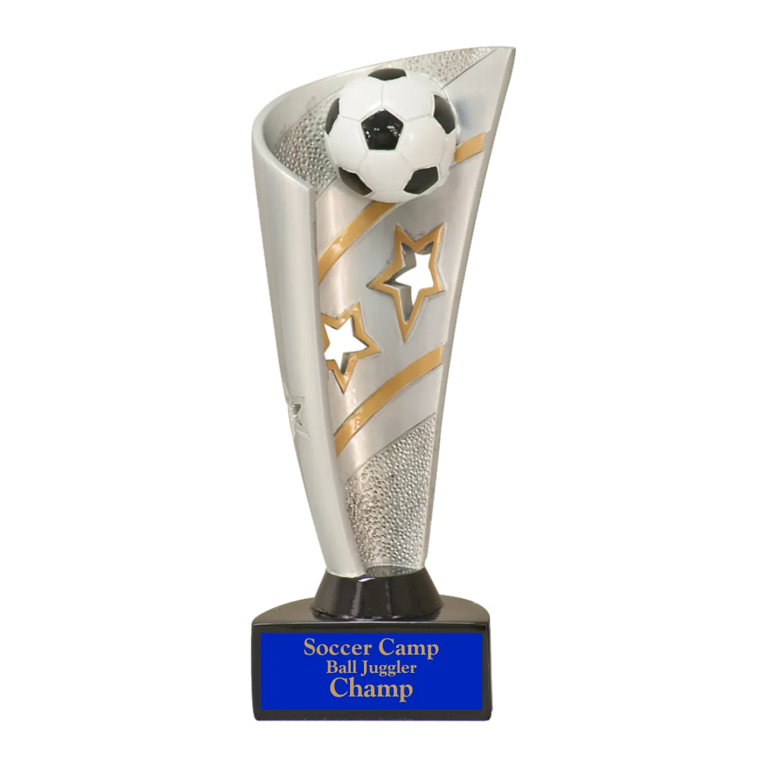 7" Soccer Banner Award