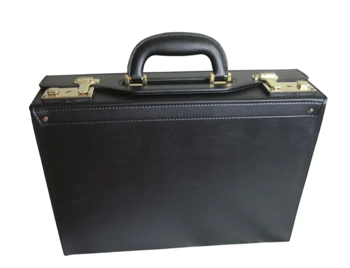 Amerileather Bryn Faux Leather Attache Briefcase