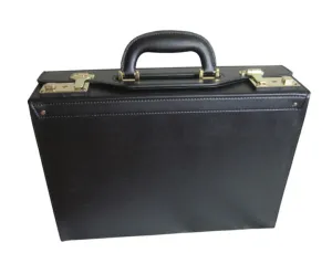 Amerileather Bryn Faux Leather Attache Briefcase