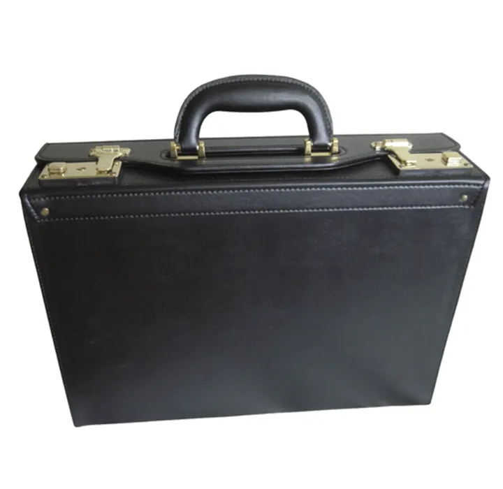 Amerileather Bryn Faux Leather Attache Briefcase