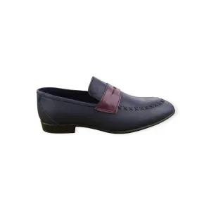 Assente Men's Slip On Shoes Navy