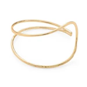 asymmetric bangle bracelet Eve