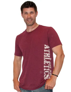 B Tuff Men's Crimson Tee