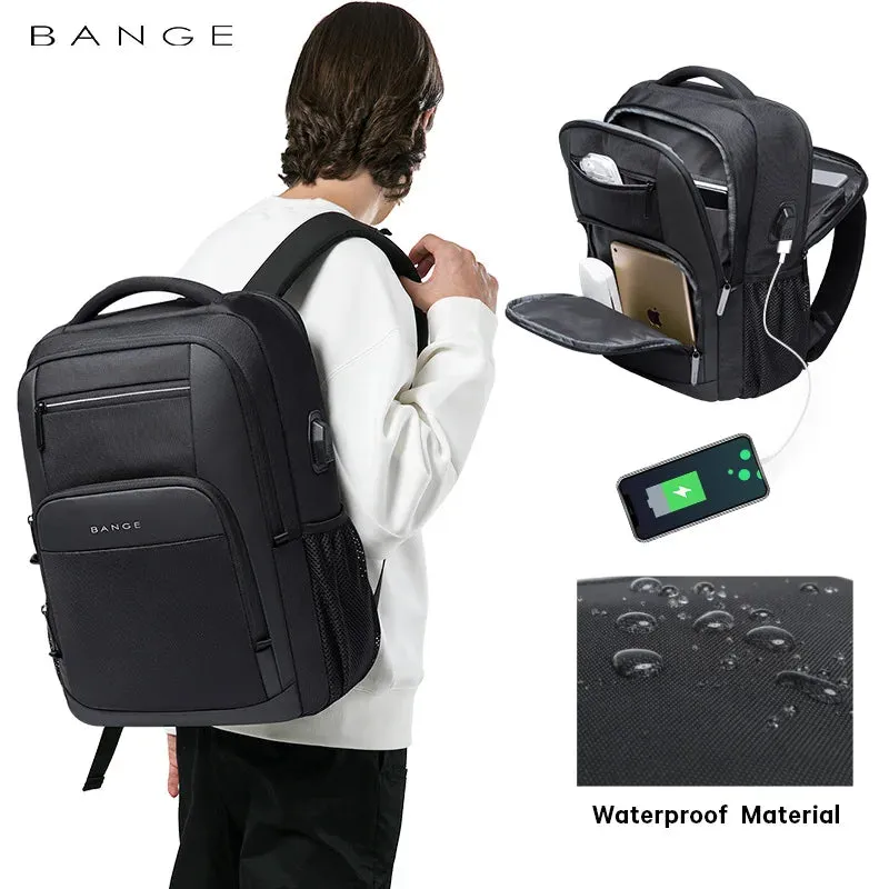 Bange Men's Designer Laptop Bag – School Bags for Boys, Tactical Business & Sports Travel Backpack for Men