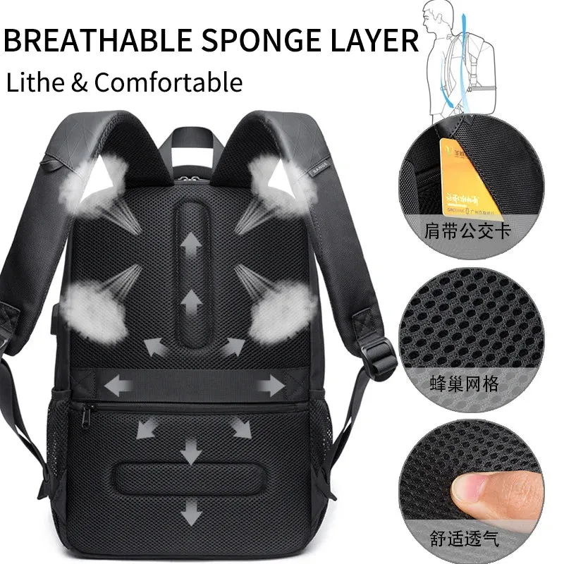 Bange Men's Designer Laptop Bag – School Bags for Boys, Tactical Business & Sports Travel Backpack for Men