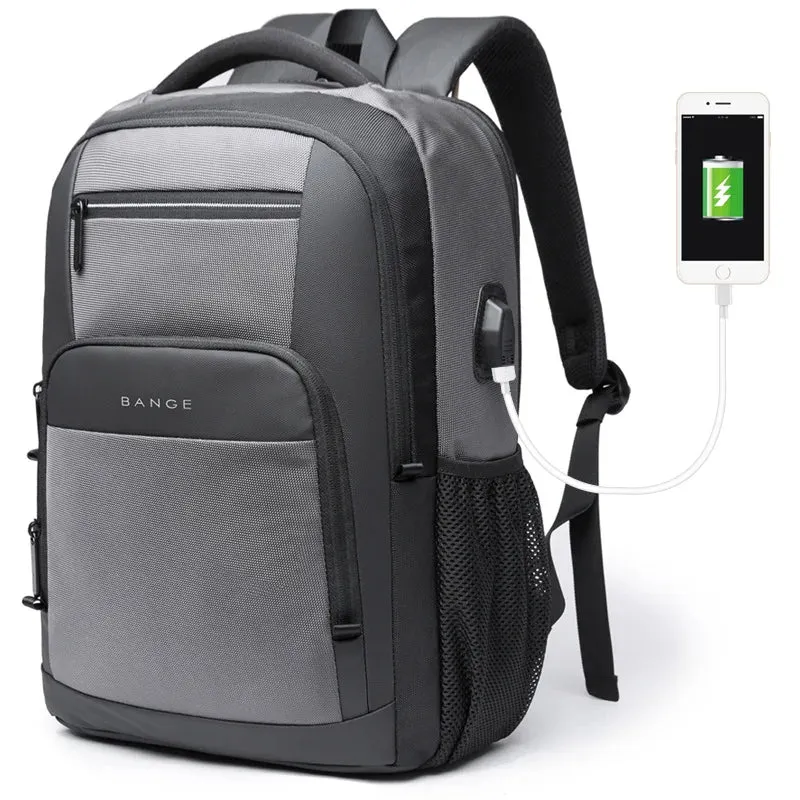 Bange Men's Designer Laptop Bag – School Bags for Boys, Tactical Business & Sports Travel Backpack for Men