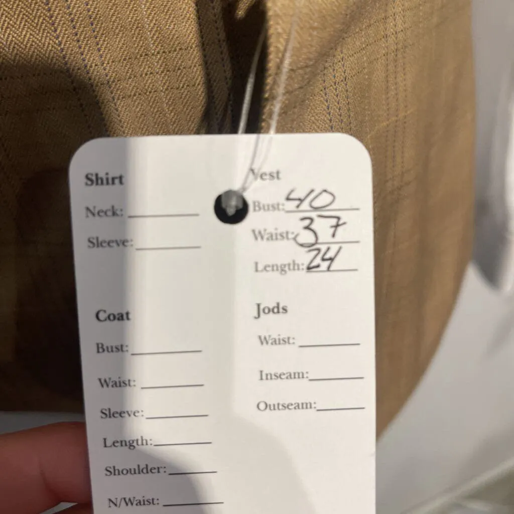 Becker Brothers, Men's Show Vest