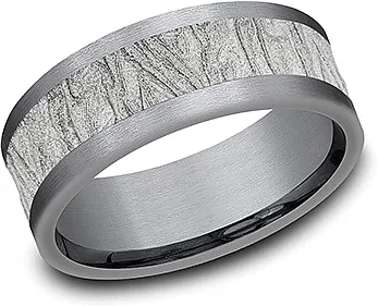 Benchmark Tantalum Men's Wedding Band