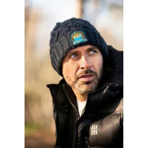 Brakeburn Patch Beanie Hat - Navy