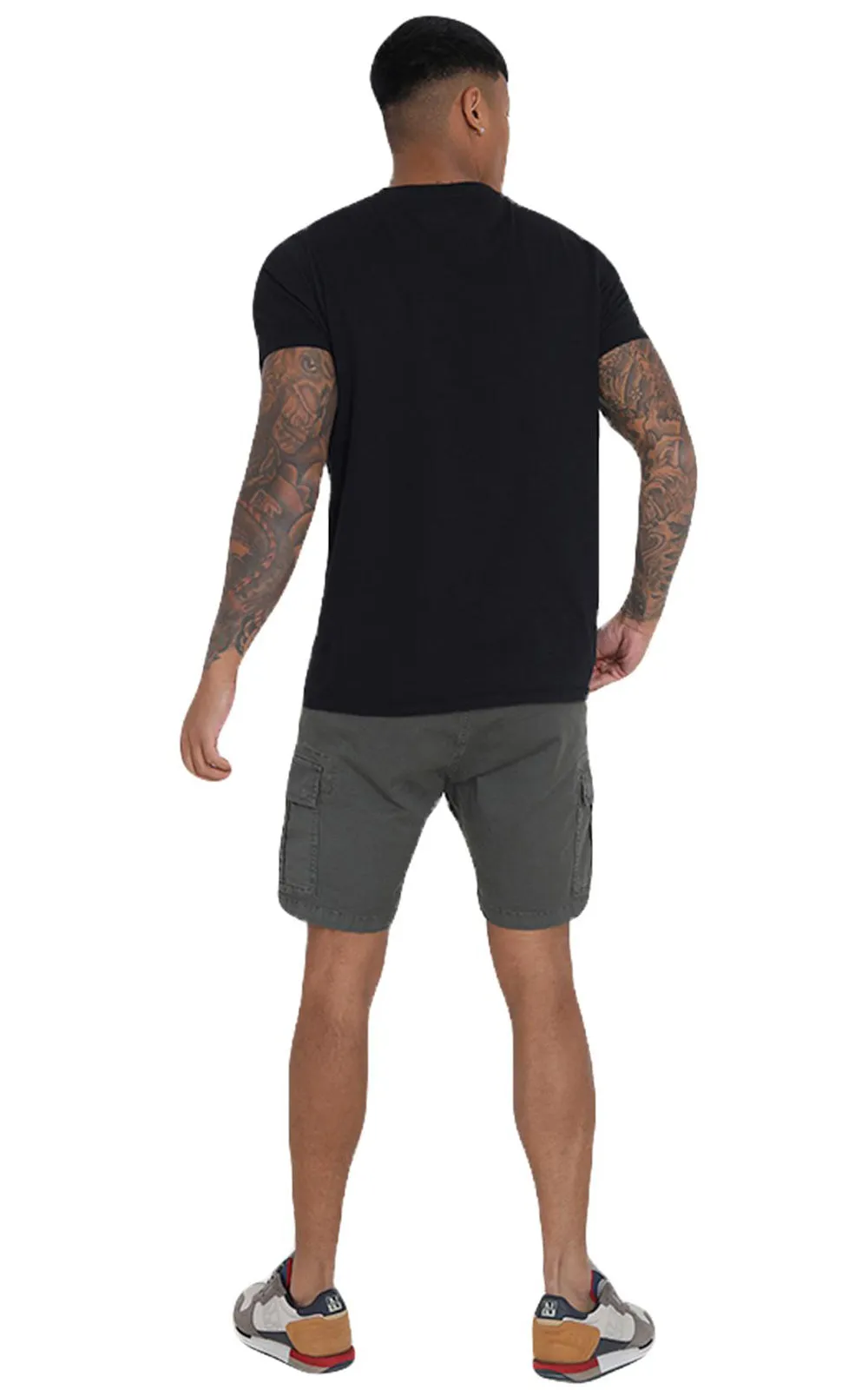 Brave Soul Men Cargo Knee Length Shorts