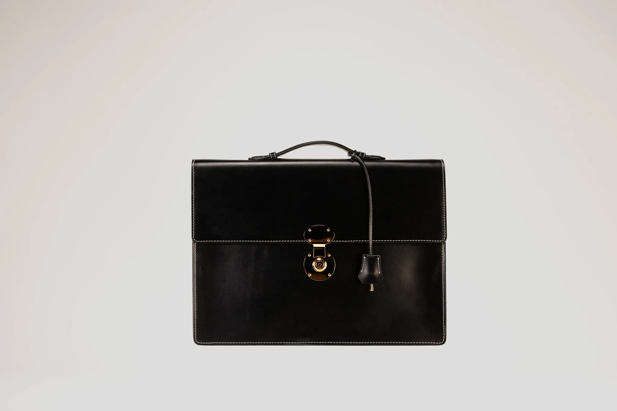 Briefcase - Box Calf Black