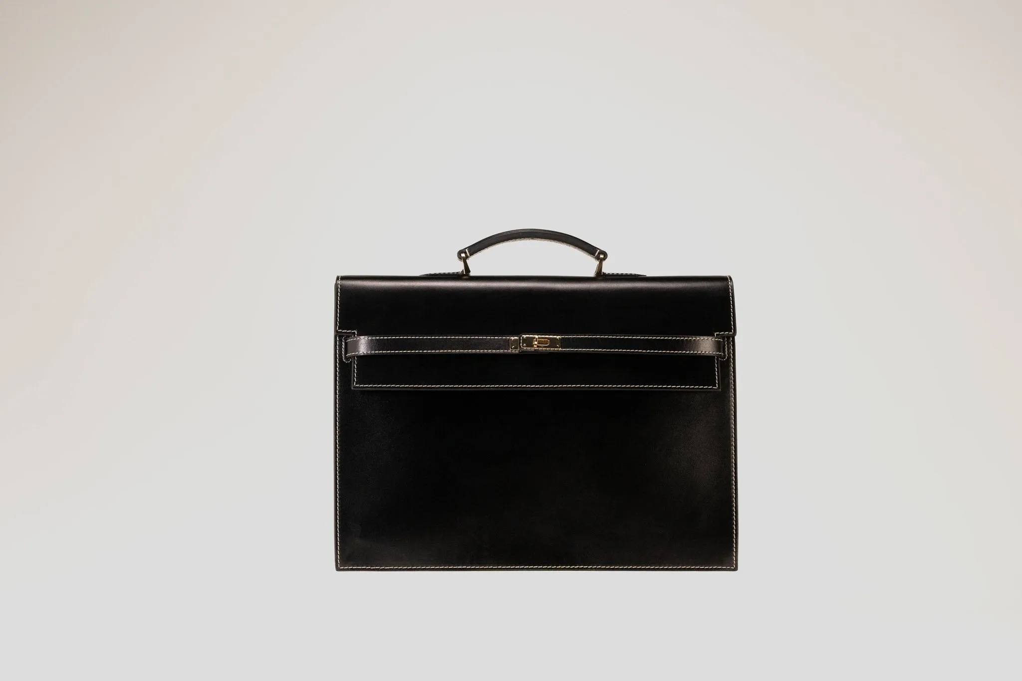 Briefcase - Box Calf Black
