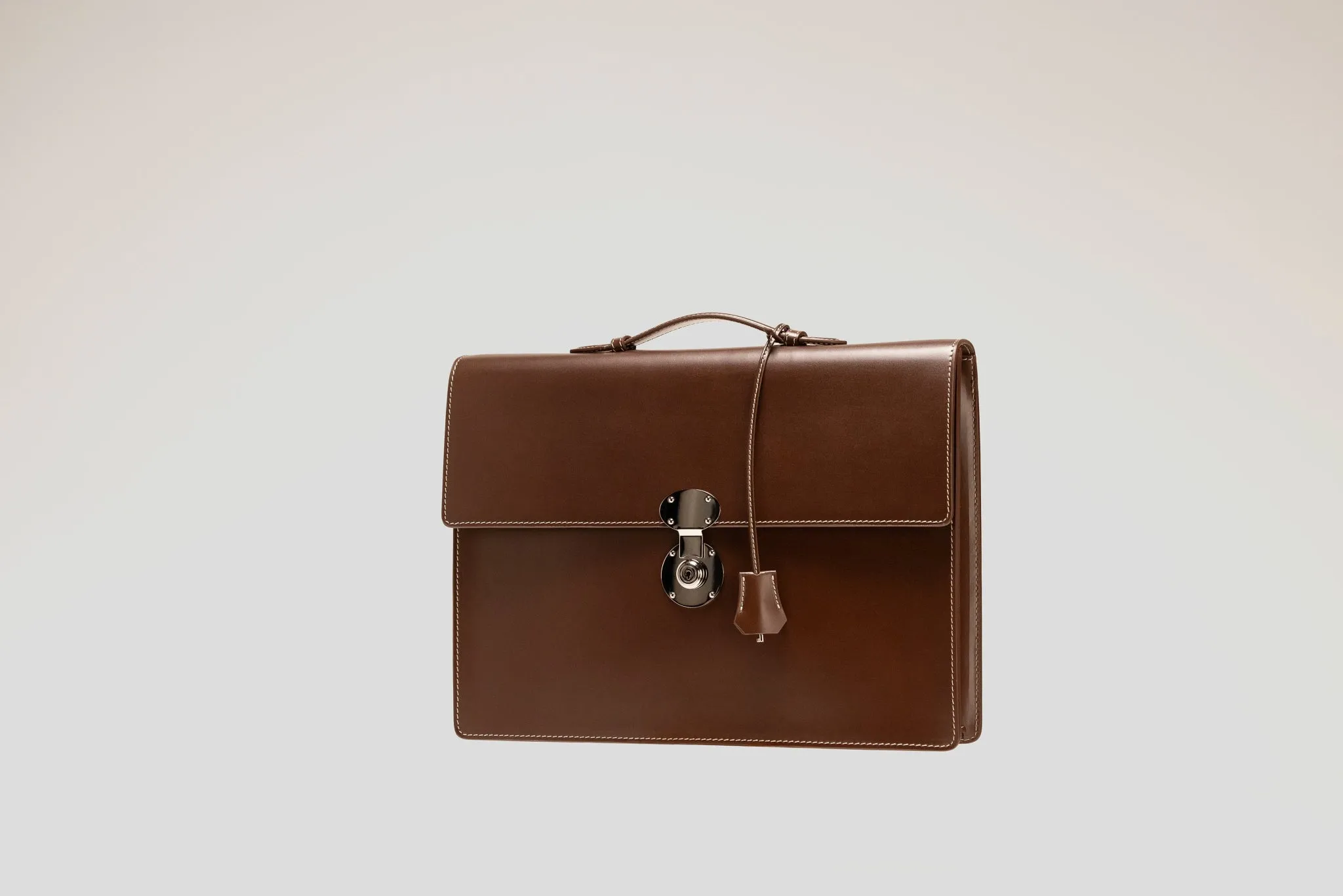 Briefcase - Box Calf Brown