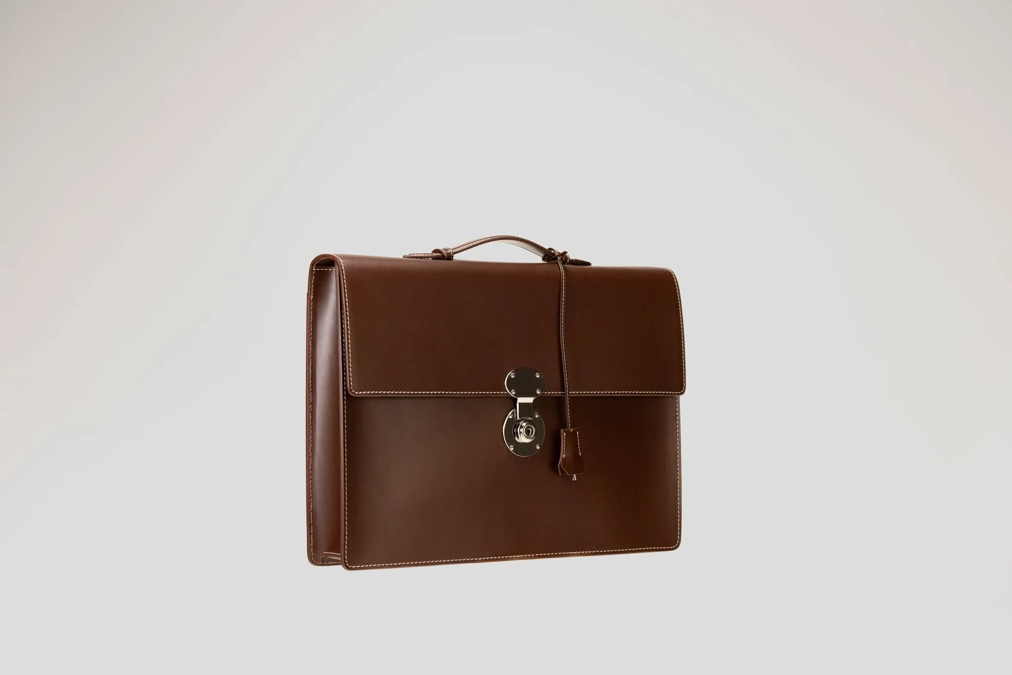 Briefcase - Box Calf Brown