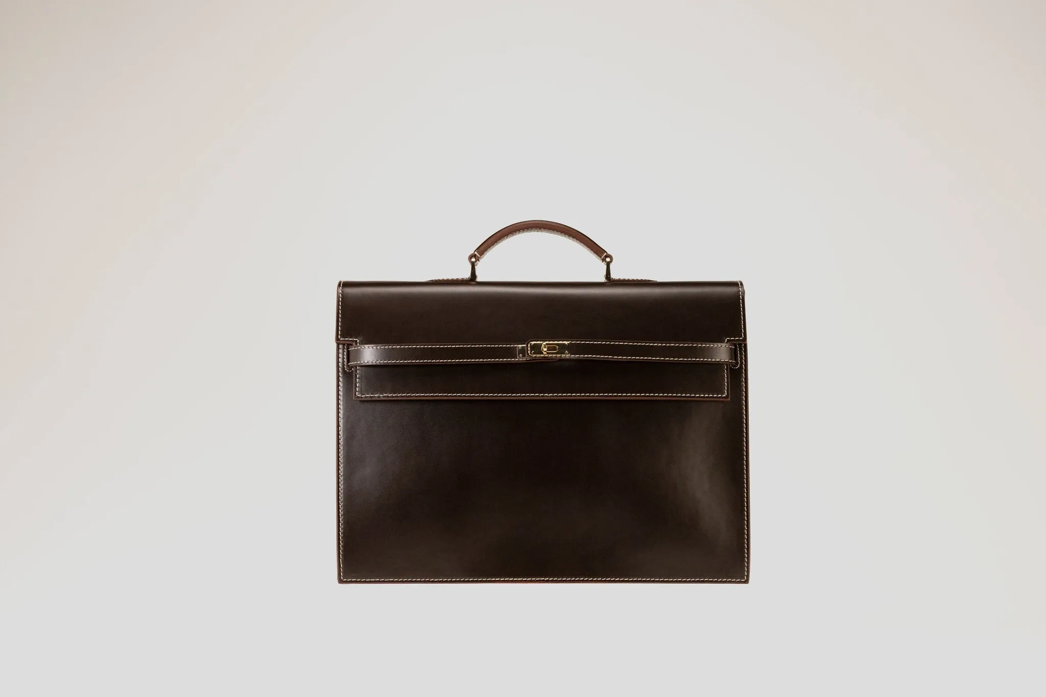 Briefcase - Box Calf Brown