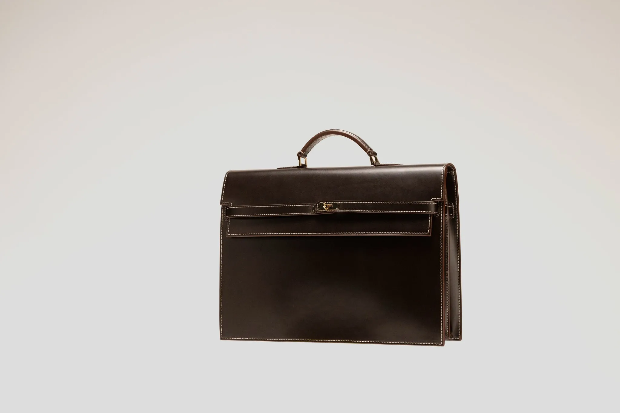 Briefcase - Box Calf Brown