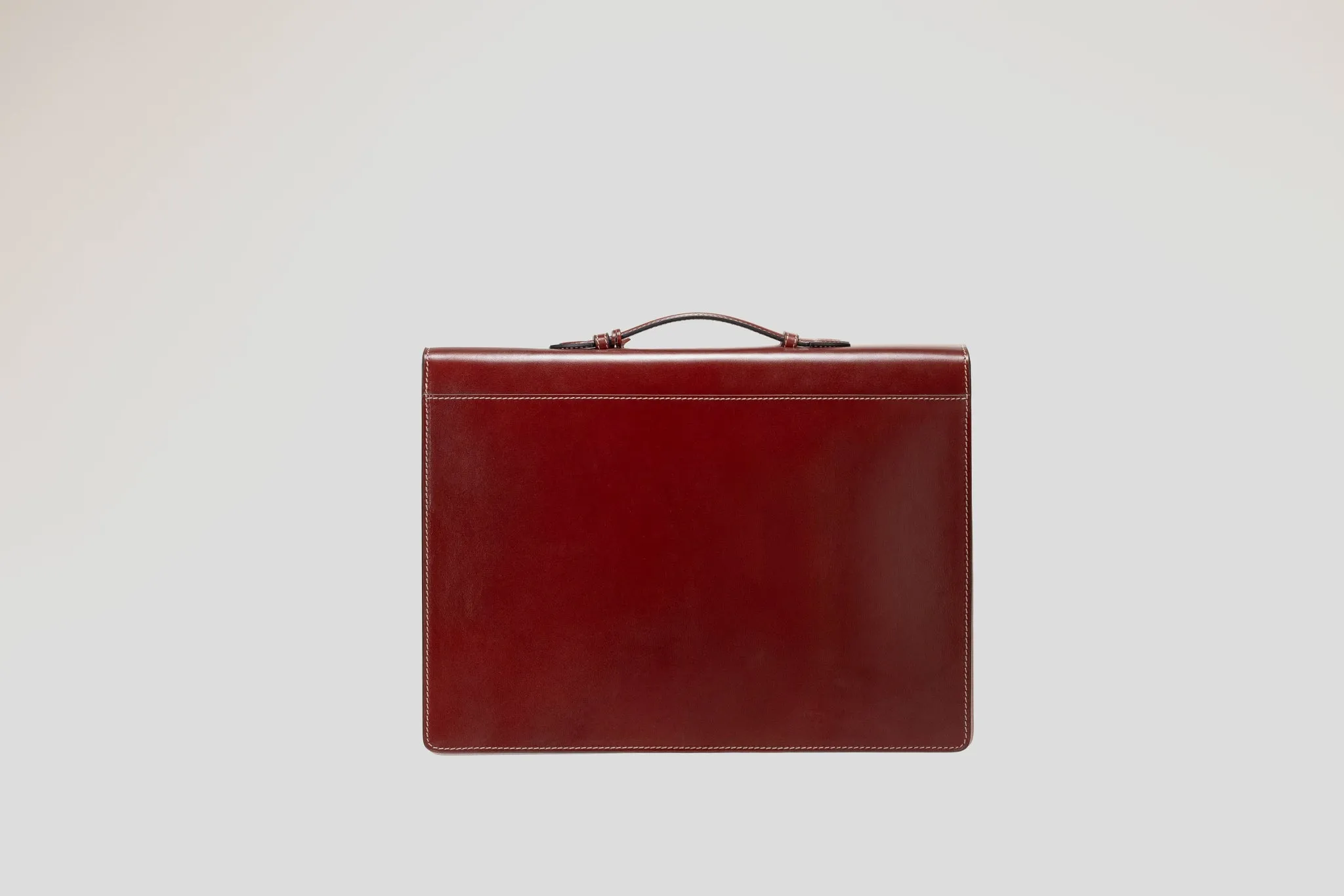 Briefcase - Box Calf Burgundy
