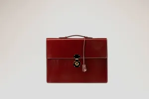 Briefcase - Box Calf Burgundy