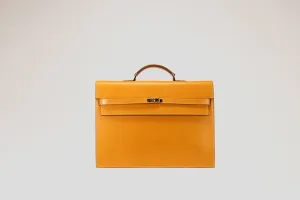 Briefcase - Box Calf Mustard
