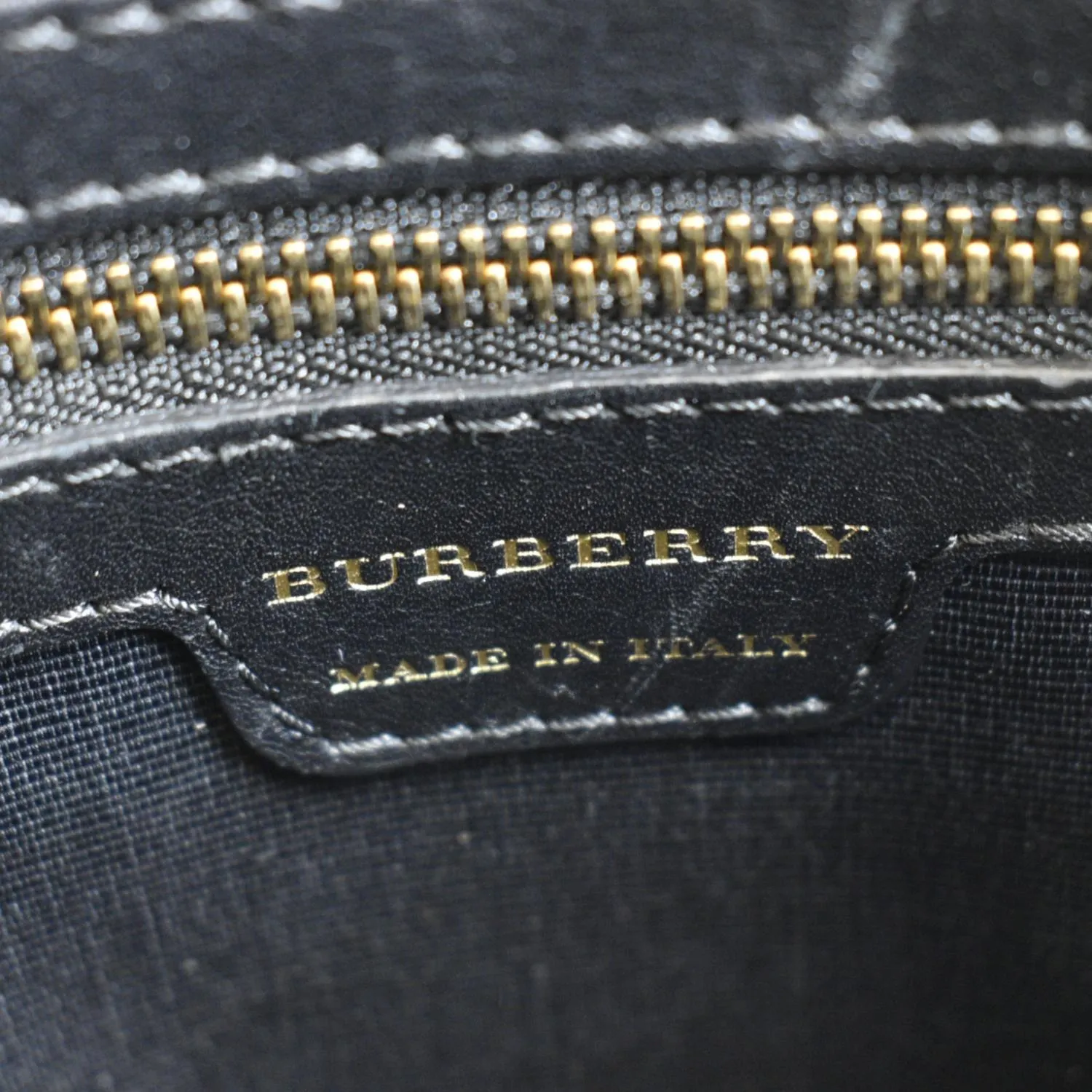 BURBERRY 1983 Knight Check Link Tote Shoulder Bag Beige