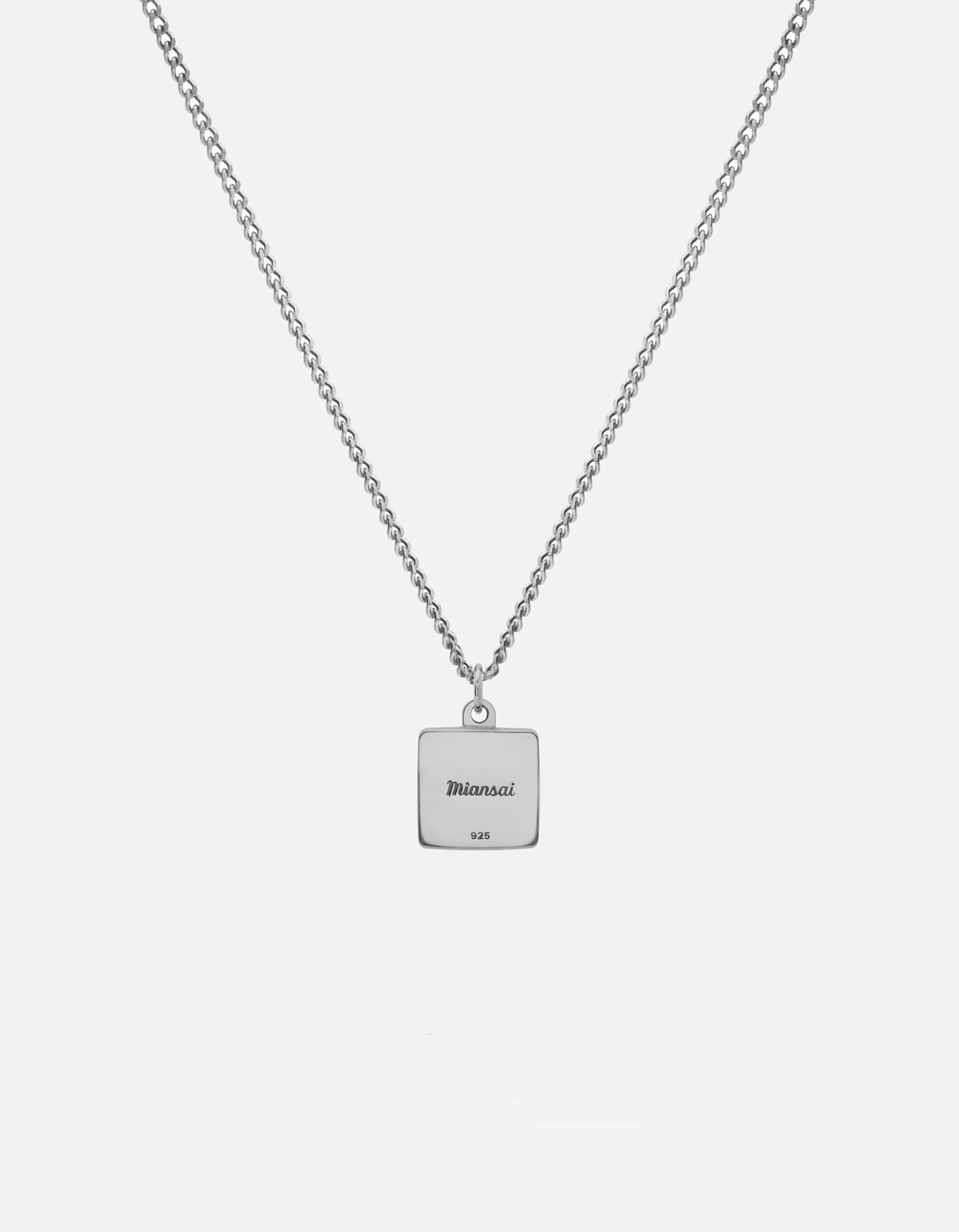 Cardinal Necklace, Sterling Silver/Red