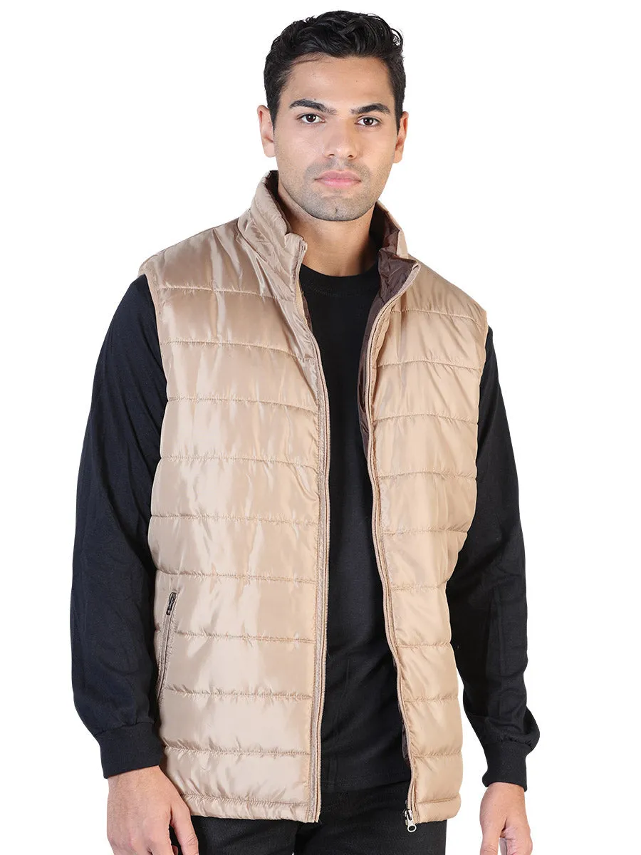 Chaleco Acolchado Ultraligero Caqui para Hombre 'El Señor de los Cielos' - ID: 42557