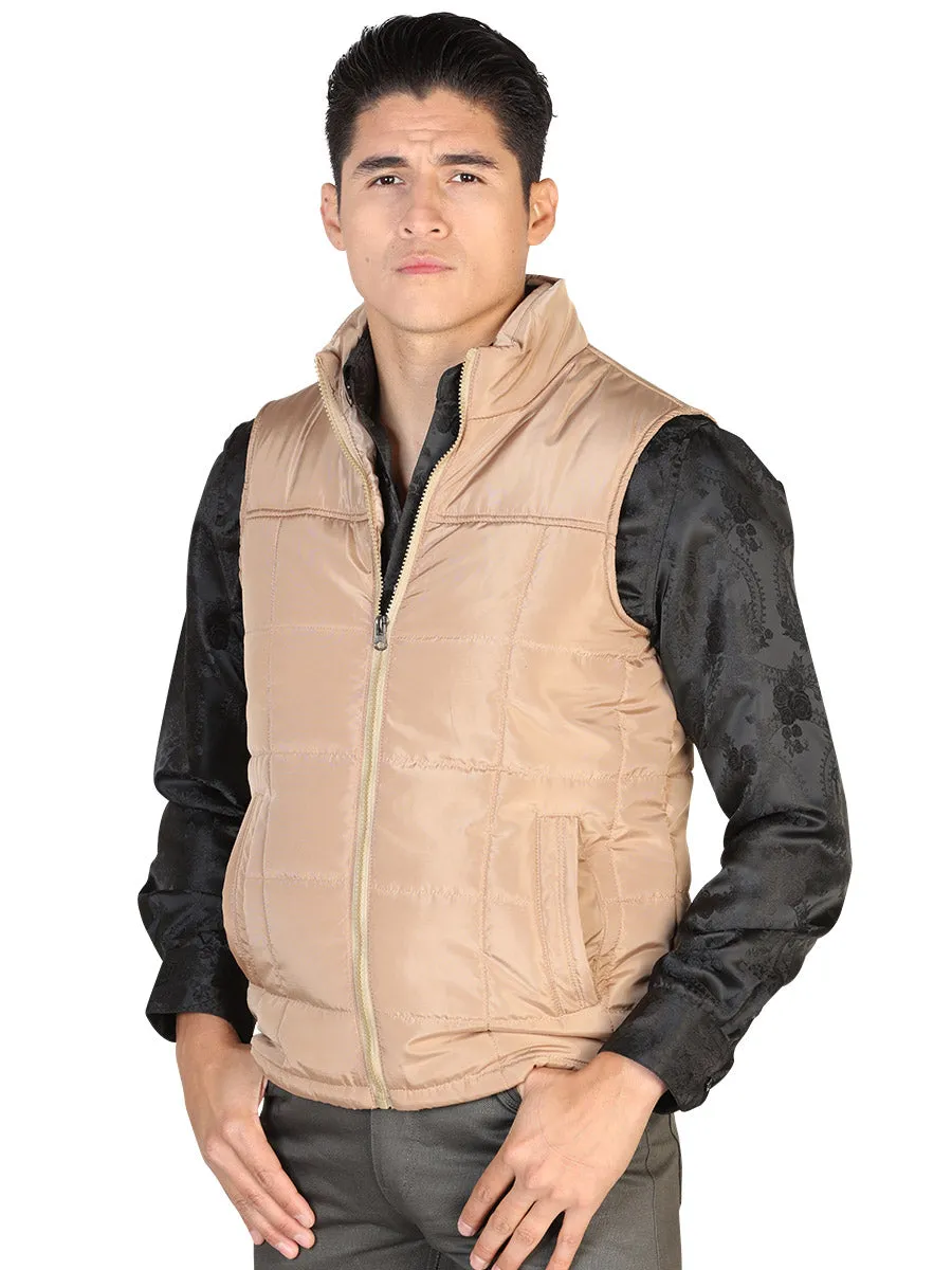 Chaleco Acolchado Ultraligero Caqui para Hombre 'El Señor de los Cielos' - ID: 43162