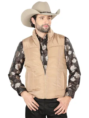 Chaleco Acolchado Ultraligero Caqui para Hombre 'El Señor de los Cielos' - ID: 43162