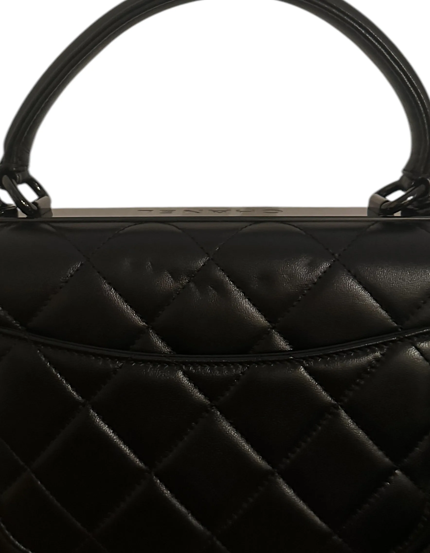 Chanel '24 SO Black Small Trendy CC Dual Handle Flap Bag