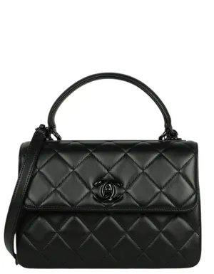 Chanel '24 SO Black Small Trendy CC Dual Handle Flap Bag