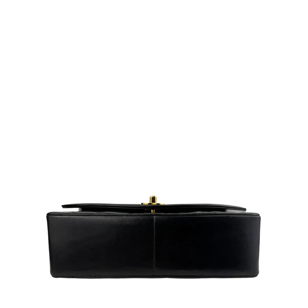 Chanel Black Lambskin Diana