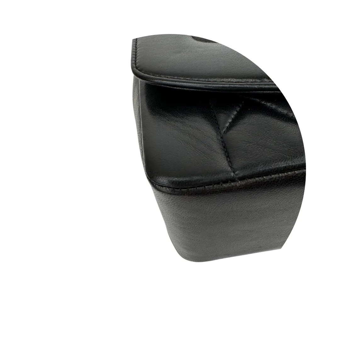 Chanel Black Lambskin Diana