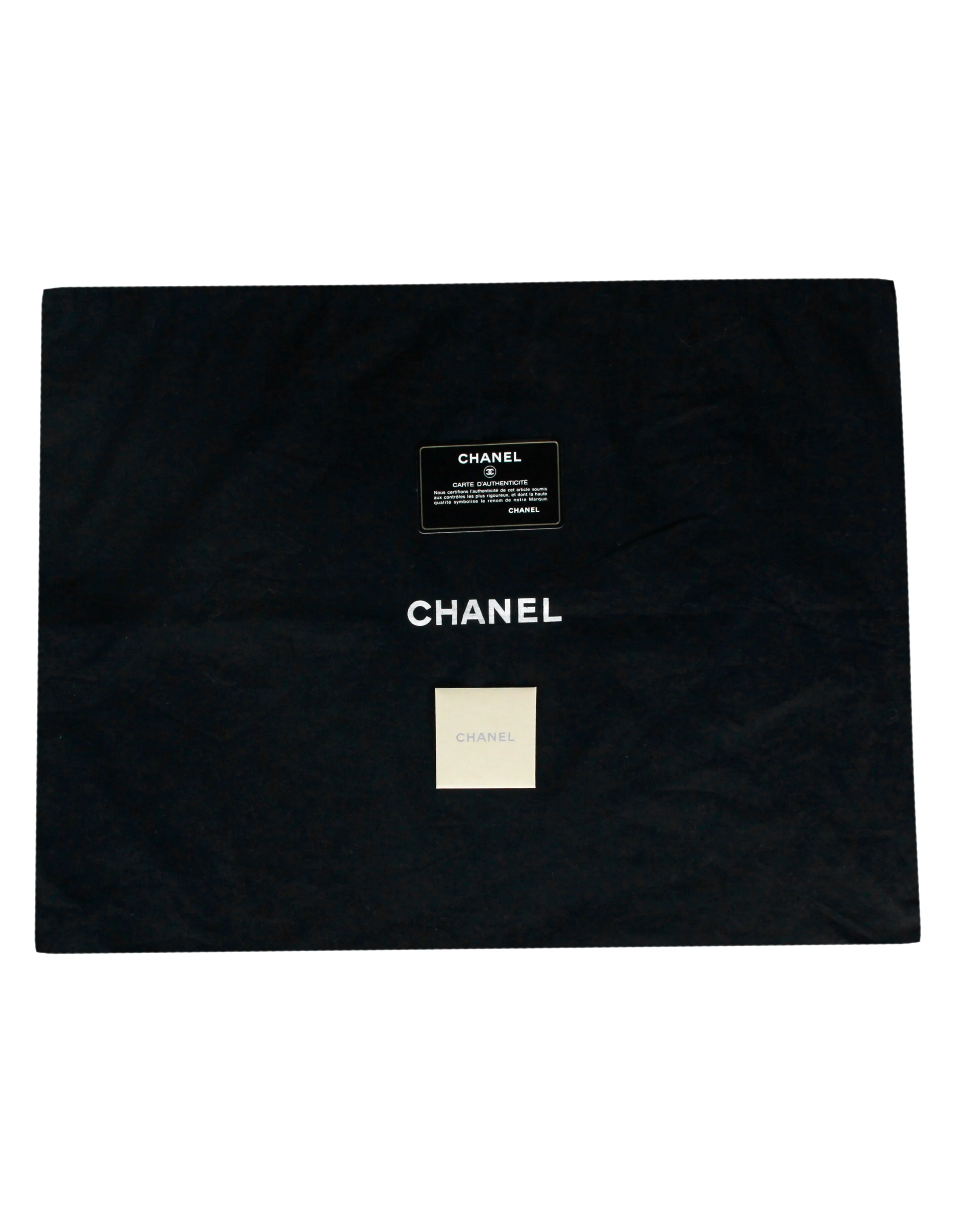 Chanel Black Lambskin Leather Single Flap Maxi Bag