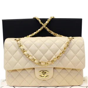 CHANEL Classic Medium Double Flap Shoulder Bag