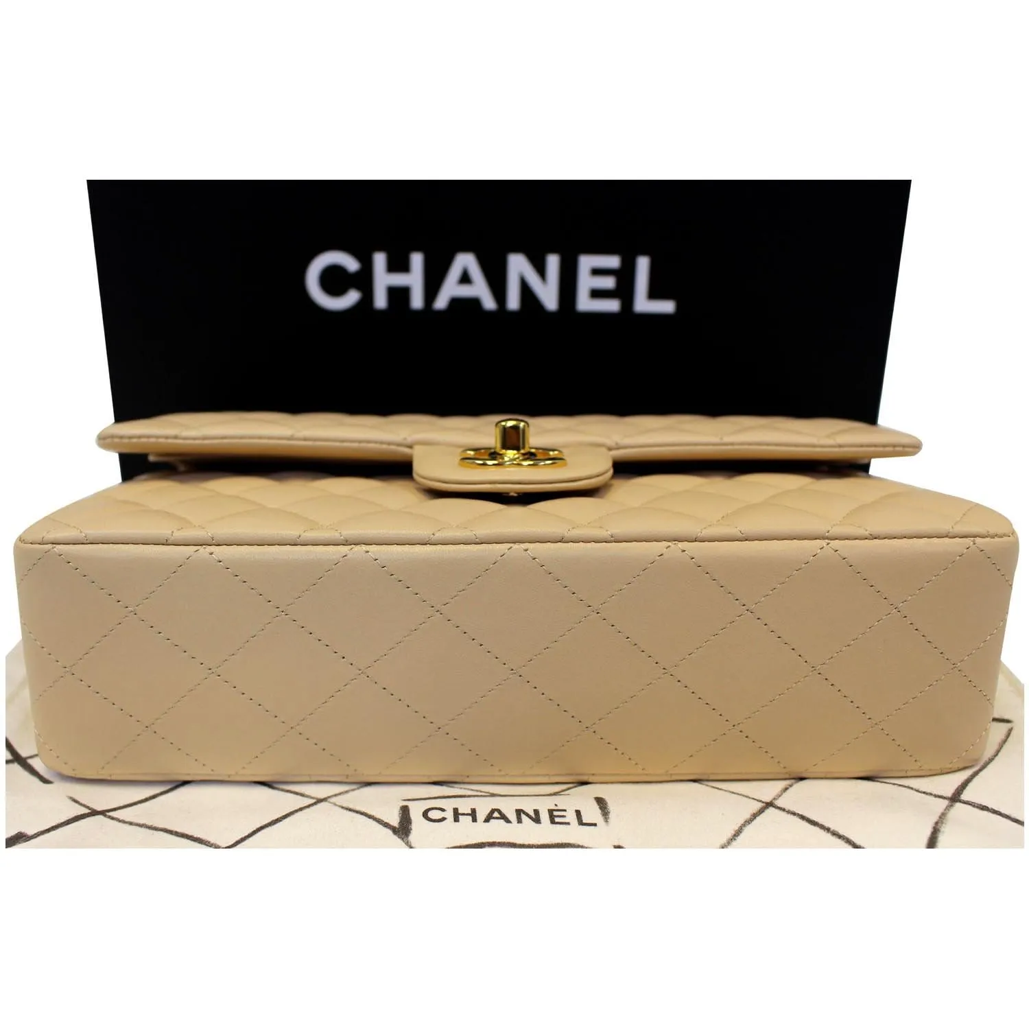 CHANEL Classic Medium Double Flap Shoulder Bag