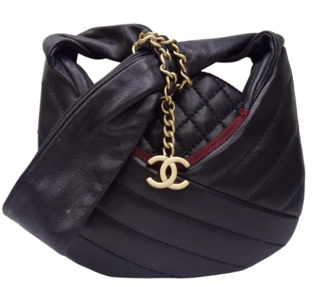 Chanel Lambskin Evening Handbag
