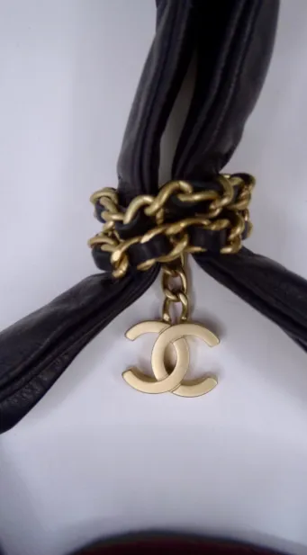 Chanel Lambskin Evening Handbag