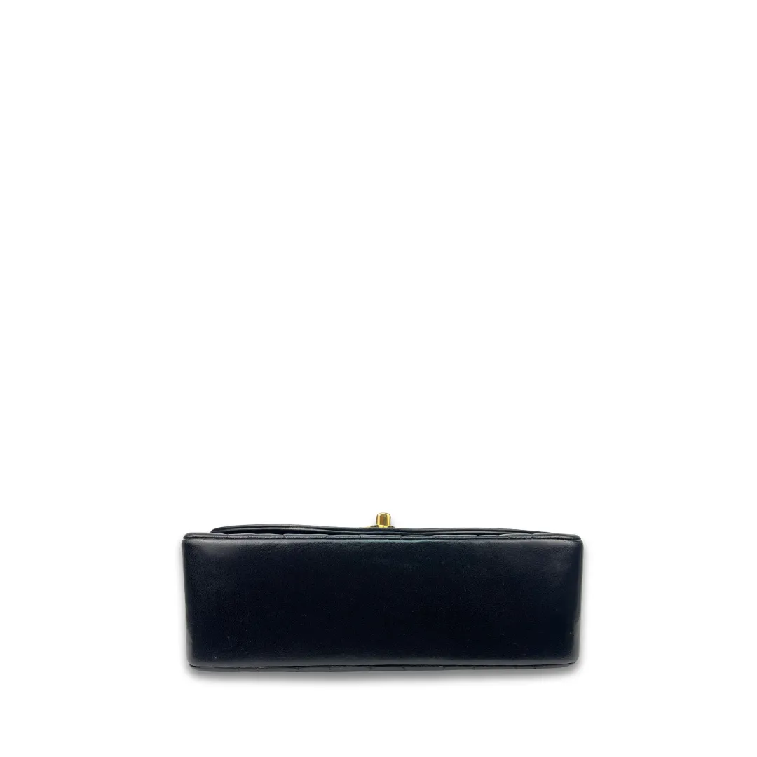 Chanel Small Black Lambskin Diana