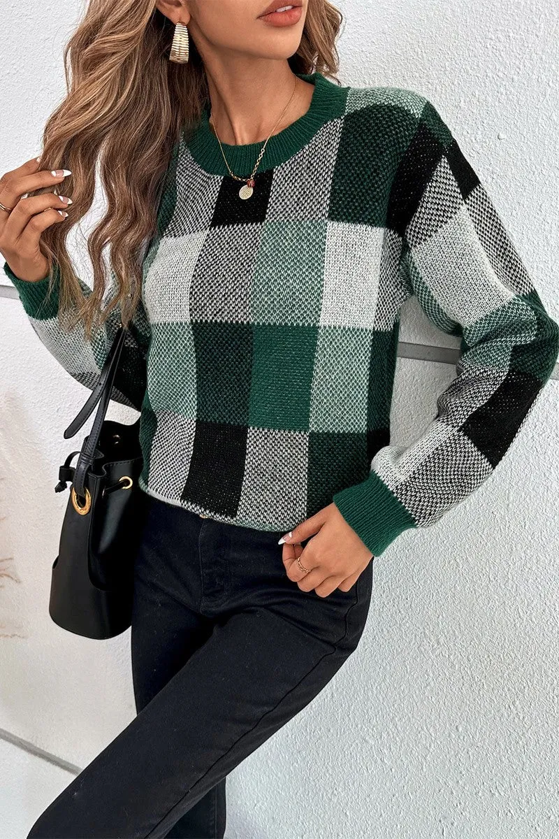 Checkmate Light Knitted Sweater II