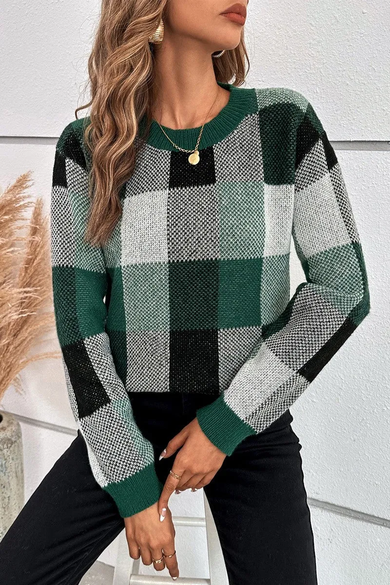 Checkmate Light Knitted Sweater II