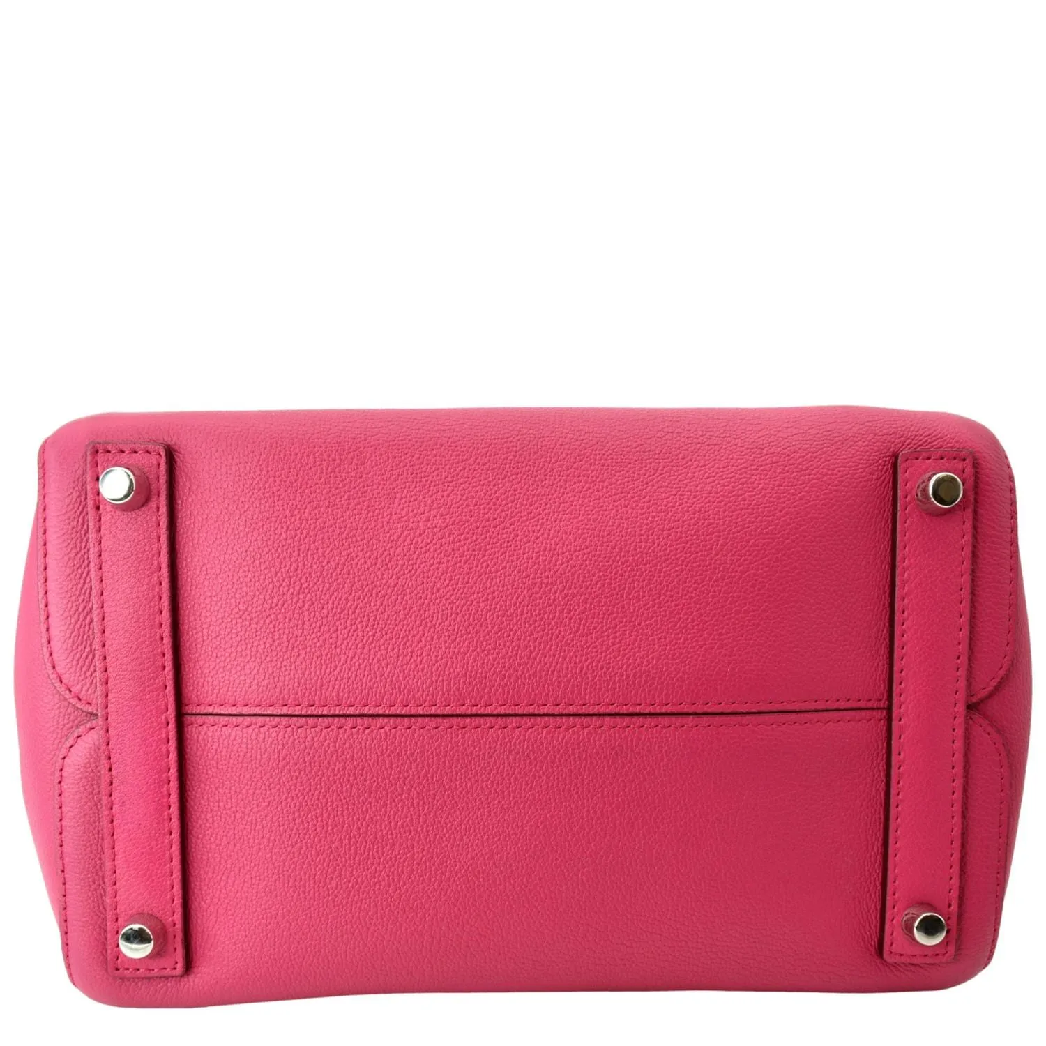 CHRISTIAN DIOR Open Bar Grained Leather Tote Bag Pink