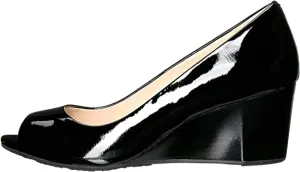 Cole Haan Women's Sadie Ot Wedge 65mm Pump, Black Patent, 5.5