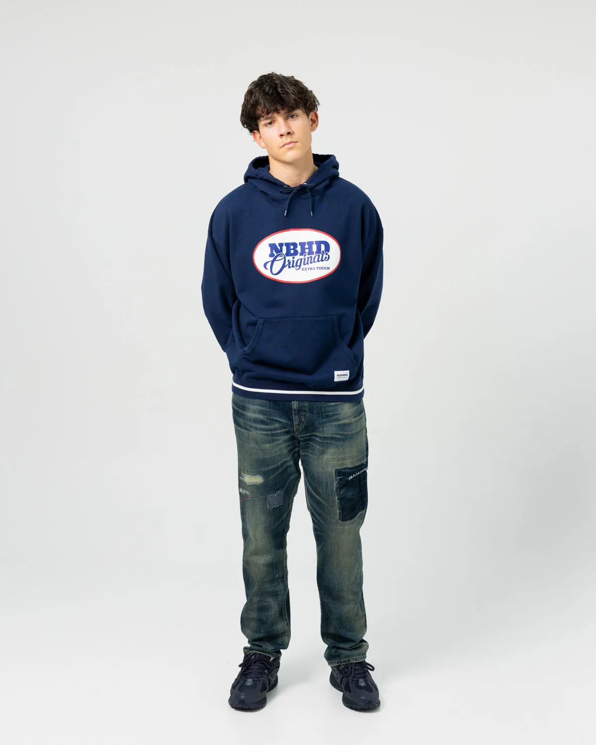 College LS Sweatparka | Navy